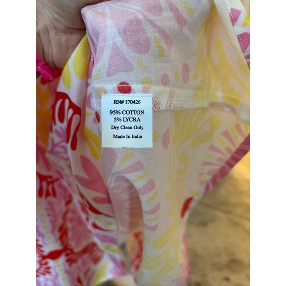 NWOT Sheridan French SAN MIGUEL DRESS IN MIMOSA JARDIN, Small $385 - Picture 8 of 10